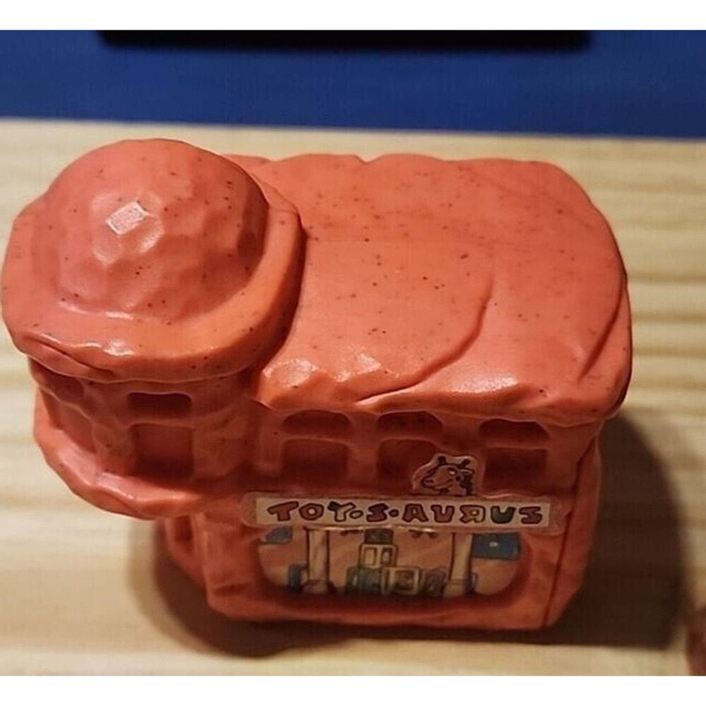 Vintage Flintstones Fred Flintstone  Figures House Pez Lot Of 4 - Picture 3 of 6